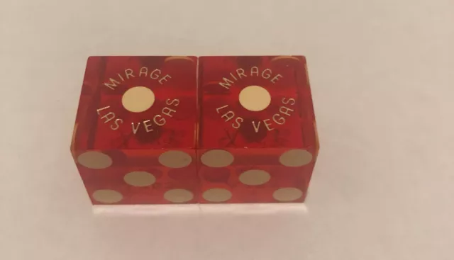 The Mirage Las Vegas Casino Dice Matching A353