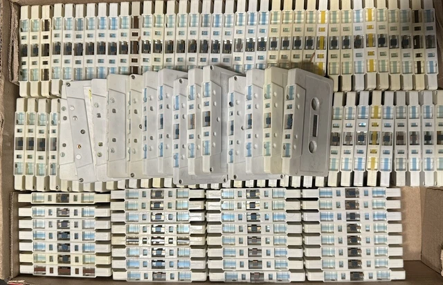 Lot De 4 Cassettes Audio Vierges MC-60 (60 Min) - Qualité Bas Bruit Pour Enregistrement Musique Ou Voix