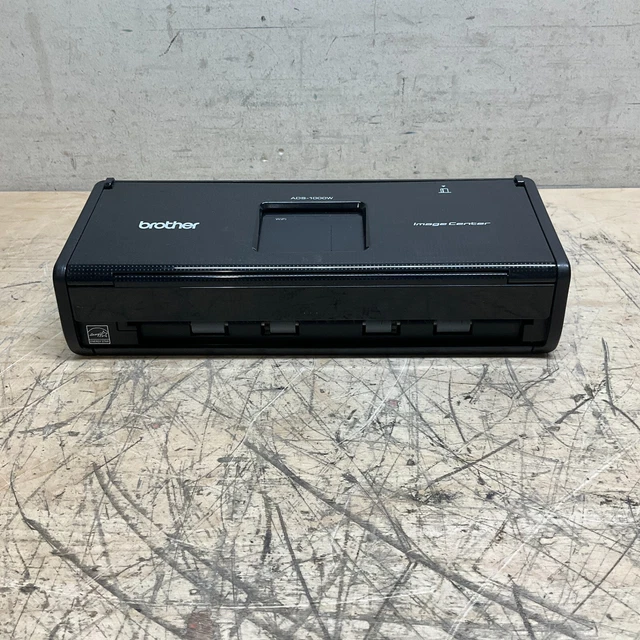 BROTHER ADS1000W COLOR Duplex Compact Desktop Scanner USB Wireless NO