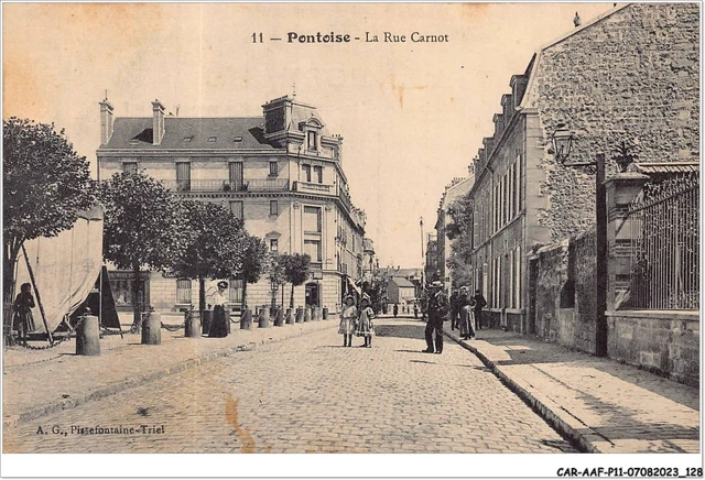 CAR-AAFP11-95-0995 - PONTOISE - la rue carnot
