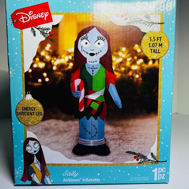 NIGHTMARE BEFORE CHRISTMAS Sally Airblown Inflatable Disney 3.5 Ft Tall