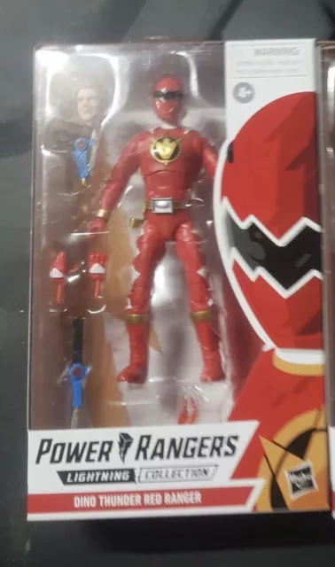 Power Rangers Lightning Collection Dino Thunder Red ranger