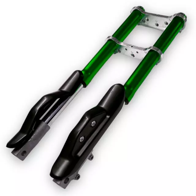 GREEN 47cc & 49cc MINI MOTO DIRT BIKE FRONT FORKS / MINIMOTO SUSPENSION 2