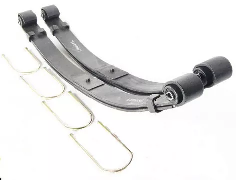 LAND ROVER SERIES 2/2A/3 Lwb Front Parabolic Spring Kit Bushes, Springs ...