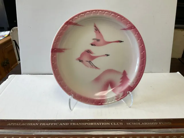 CMStP&P Milwaukee Road Railroad Dining Car China The Traveler 6 1/4" Plate