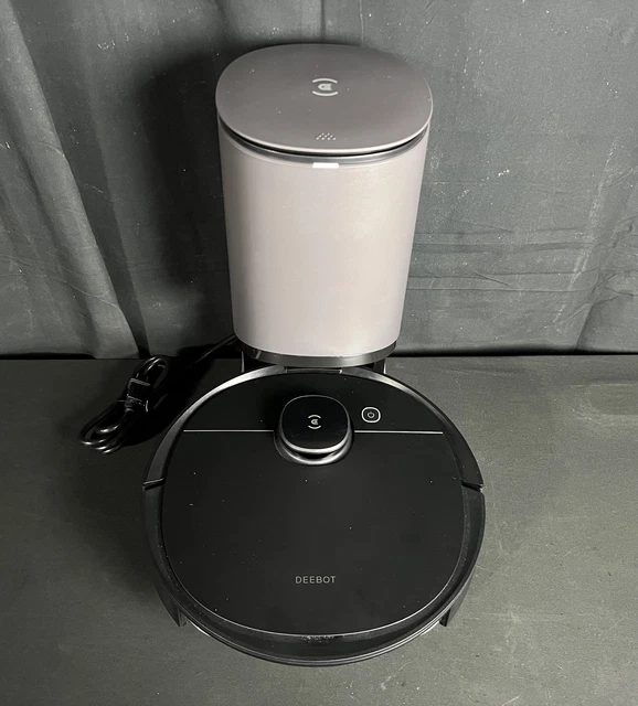 ECOVACS DEEBOT N8 Pro+ DLN11 Vacuum & Mopping Robot 120V Black Used