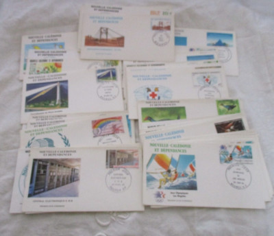 Lot 40+ Enveloppes Premier Jour France Nouvelle Caledonie Et Dependances