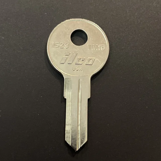 1-Ilco 1623 Key Blank Trimark TM15 Fits some Trimark locks, toolboxes, motorhome