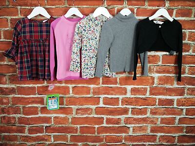 Girls Bundle Age 3-4 Years Next H&M Lonsdale T-Shirt Top Cardigan Kids Set 104Cm