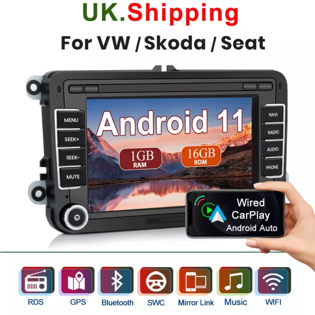 CAR RADIO FOR VW Transporter T5 T6 T28 T30 Android 12 CarPlay DAB