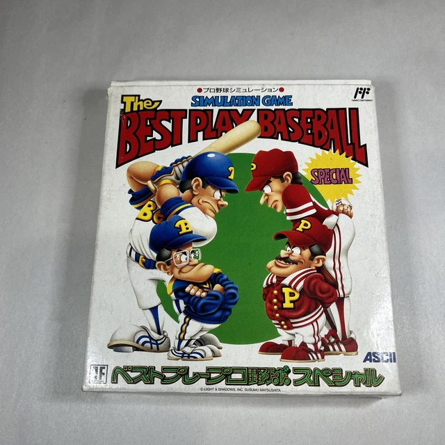 NINTENDO FAMICON ASCII Best Play Baseball Special (Japan) £37.79 ...