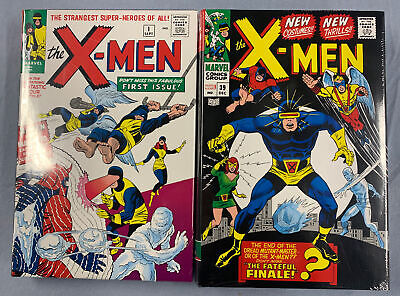Marvel Comics THE X-MEN Omnibus Volume #1 & 2 HC DM Cover (2022) Global Shipping