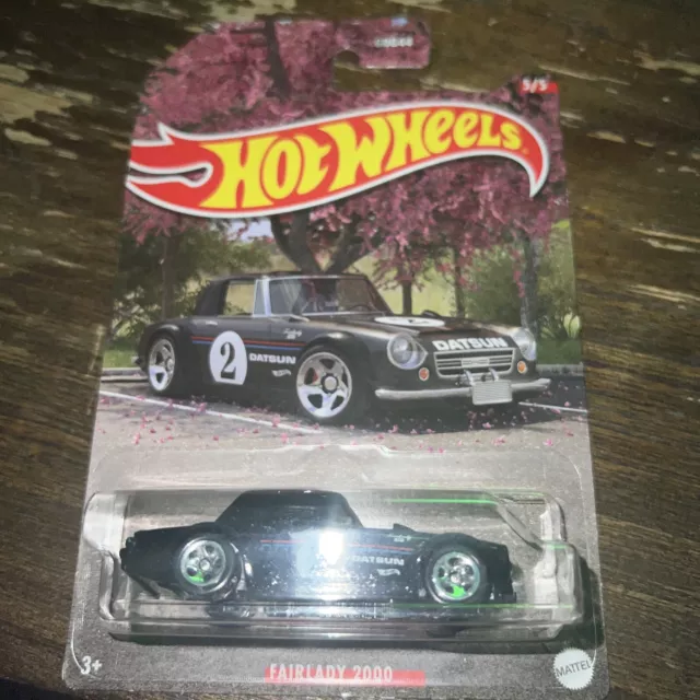2023 HOT WHEELS Fairlady 2000 JDM Series Walmart Exclusive Series Black