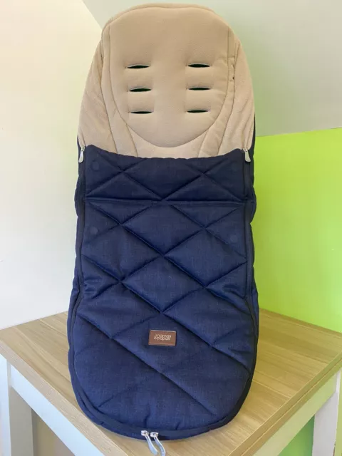 Mamas & Papas Ocarro Fußmuff Cosytoes Signature Marineblau XT2 XT3 urbo