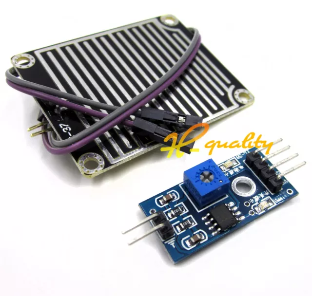 2PCS Rain Weather Module Raindrops Detection Sensor Moduel Humidity Arduino top