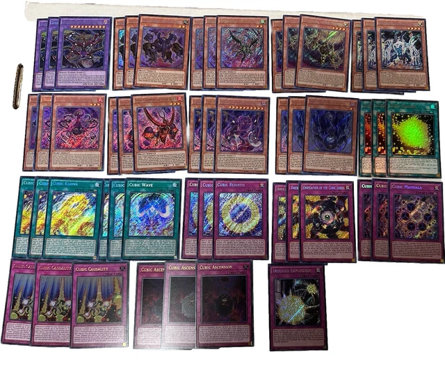 Tournament Ready Budget Deck Yu-Gi-Oh! Cubic Deck  45 Cards ULTRA RARE,  Complete Budget Deck Tournament Ready! Yugioh Cards Packs