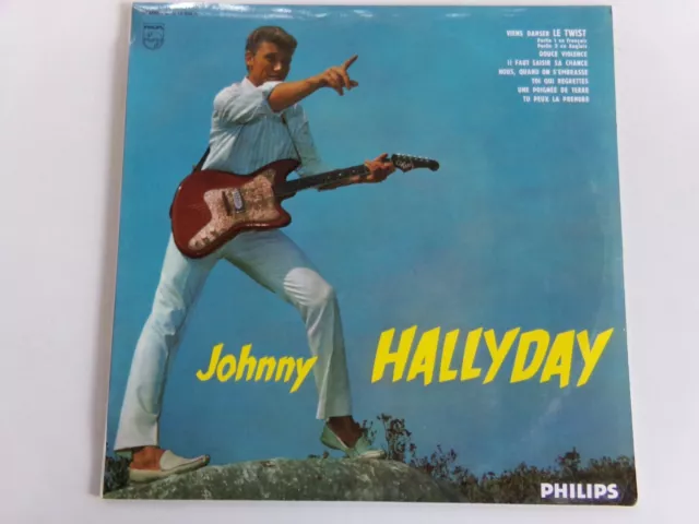 Johnny Hallyday " N° 1 Avec buisson " Philips B 76 534