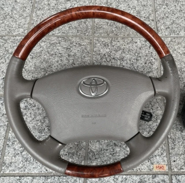 TOYOTA LAND CRUISER 100 Series Steering Wheel Lexus LX470 Woodgrain