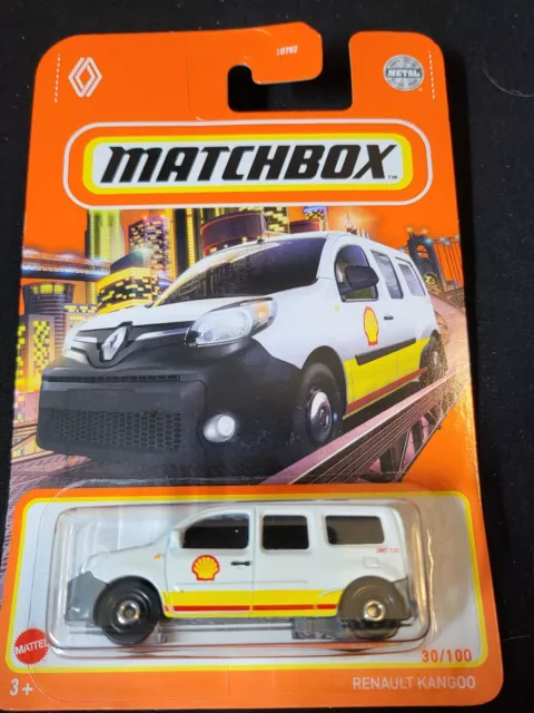 2022 MATCHBOX 30/100 RENAULT KANGOO White SHELL OIL New NEAR MINT