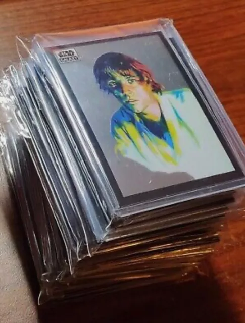 2022 Topps Chrome Star Wars Galaxy Complete Full Base Set #1-100 Every Card