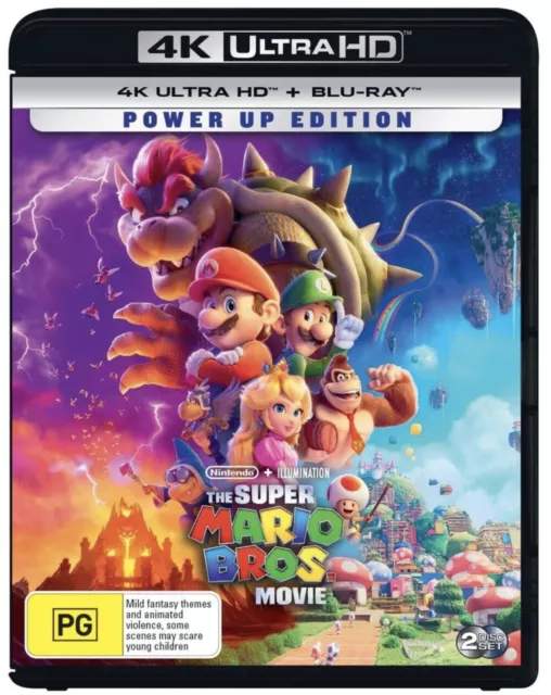  The Super Mario Bros. Movie - Power Up Edition Blu-ray + DVD +  Digital : Chris Pratt, Anya Taylor-Joy, Charlie Day, Jack Black,  Keegan-Michael Key, Seth Rogen, Fred Armisen, Aaron Horvath