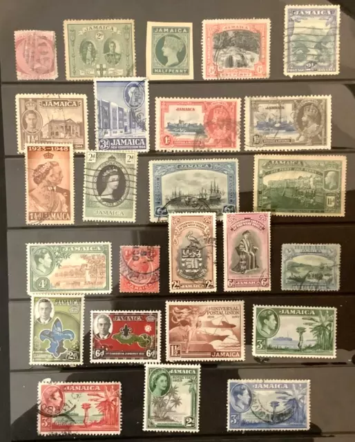 Jamaica Stamps   used