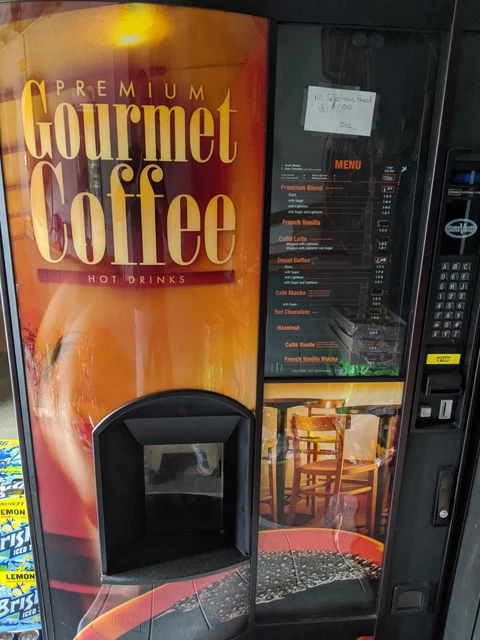 Crane National Vending model #673 full size coffee machine, plus parts Crane National Vending model #673 full size coffee machine, plus parts