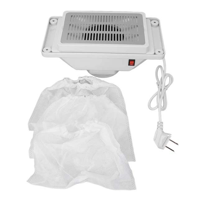 (US Plug 110V)Nail Dust Collector Electric Powerful Nail Dust Suction Clean GDT