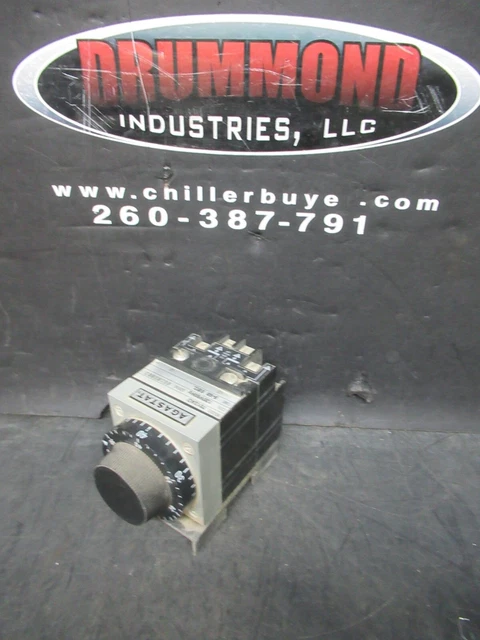 Agastat Time Delay Relay 5-50 Seconds 7012Ad 120 Vac Voil 600 Vac 10 Amp