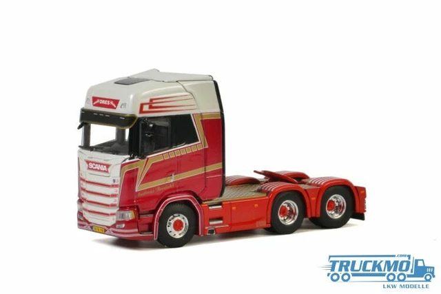Camion Solo SCANIA S 4x2 Miniature WSI - Entreprise Andreas Bredahl - 1/50