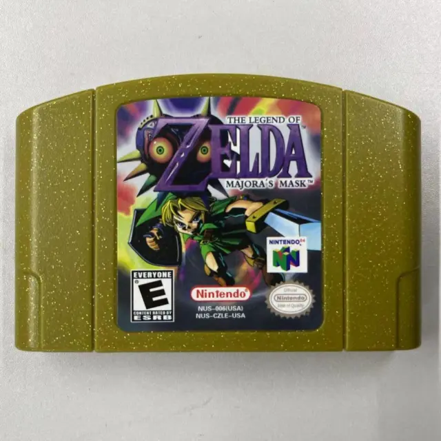 The Legend of Zelda: Majora's Mask Video Game Console Card For Nintendo N64 Rc