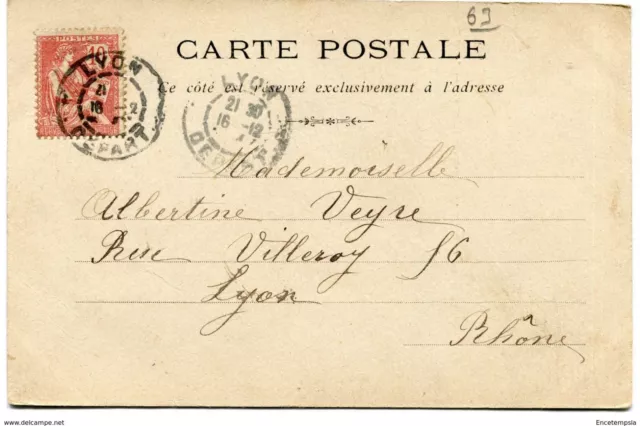 CPA-Carte postale-France-  Riom - Escalier Renaissance (CP1589) 2