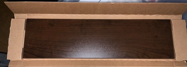 Dos (2) Cajón Ikea EDSERUM Frontal Efecto Madera Marrón 18"" x 5"" 402.664.65 NUEVO