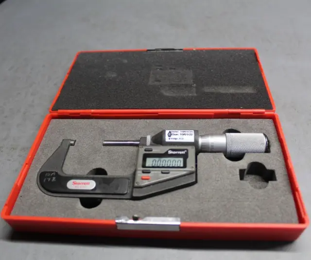 Starrett Digital Micrometer No. 3732