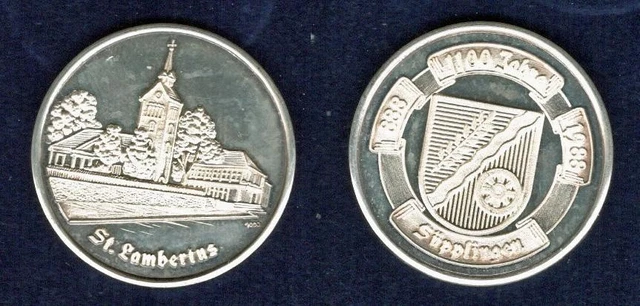 Médaille Commémorative Dortmund 1966 - Argent 900/1000 - Allemagne