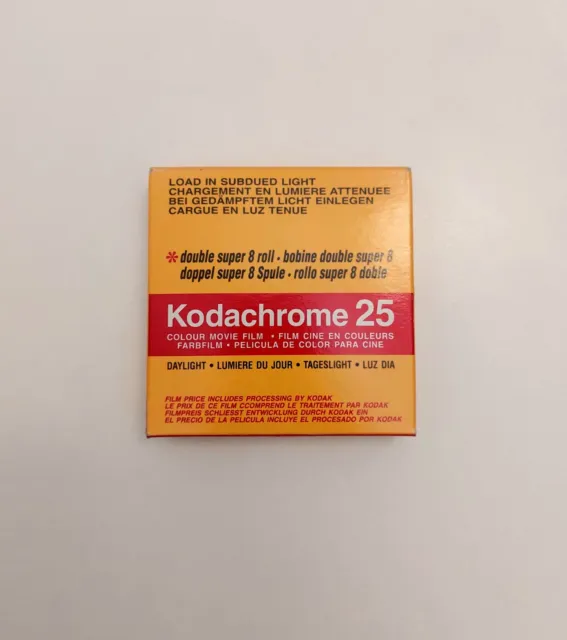 Kodachrome 25 Colour Movie Film Roll