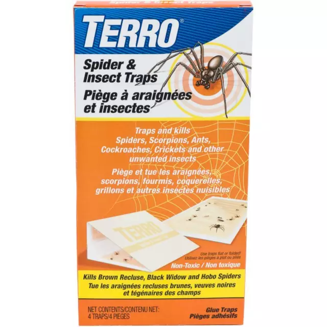 Spider & Insect Traps - 4 Pack