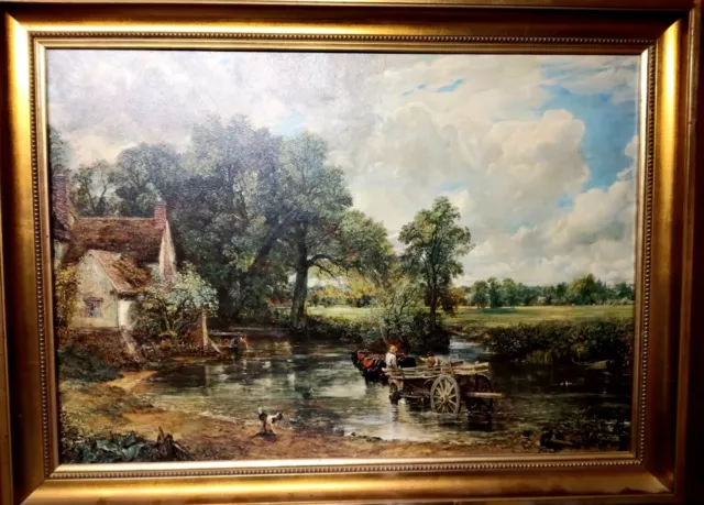 Tableau John Constable La Charette De Foin Reproduction