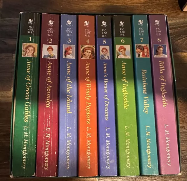 Anne of Green Gables Complete 8 Book Box Set