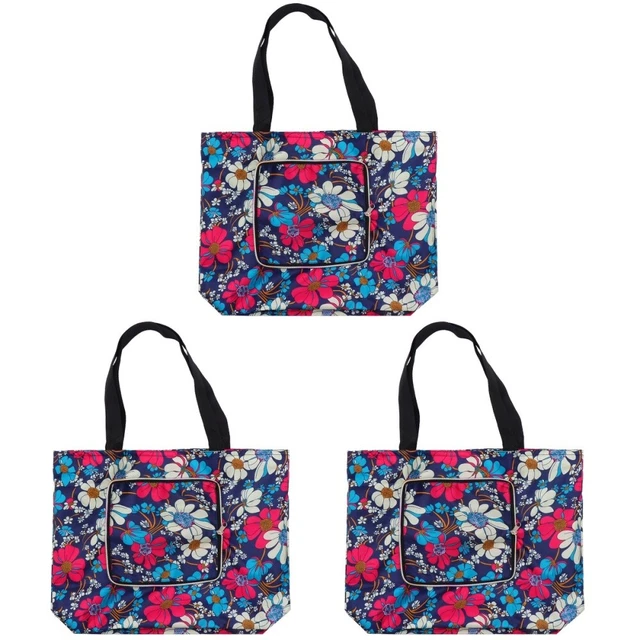 3 pcs Einkaufstasche Faltbare Taschen für Lebensmittel Folding Taschen für Reise