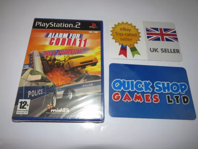 Alarm for Cobra 11 Vol. 2 Hot Pursuit - PlayStation 2 PS2 - New & Sealed pal