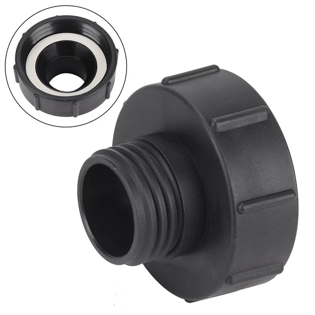 Raccordo Rubinetto In Ottone Per Serbatoio IBC S60x6: Adattatore Per Tubo Da Giardino 1/2