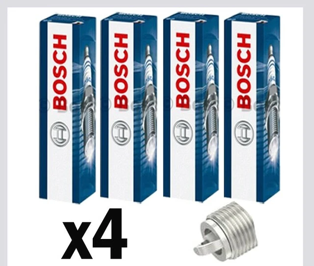 4 x NGK Double Fine Electrode Iridium Spark Plugs fits Honda Jazz 1.3L 1.5L 4Cyl | Australia