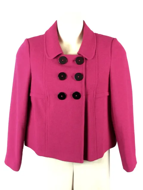 Womens Marks & Spencer Pink Jacket US Size 12 UK Size 14 Fully Lined