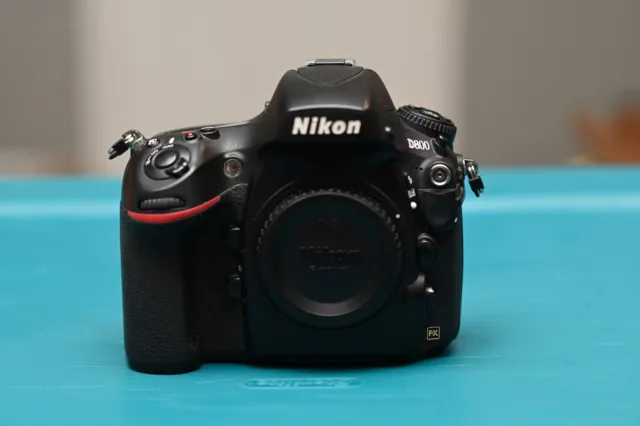 Nikon D800 36.3 MP Digital SLR Camera - Black (Body Only) with battery grip plus 2