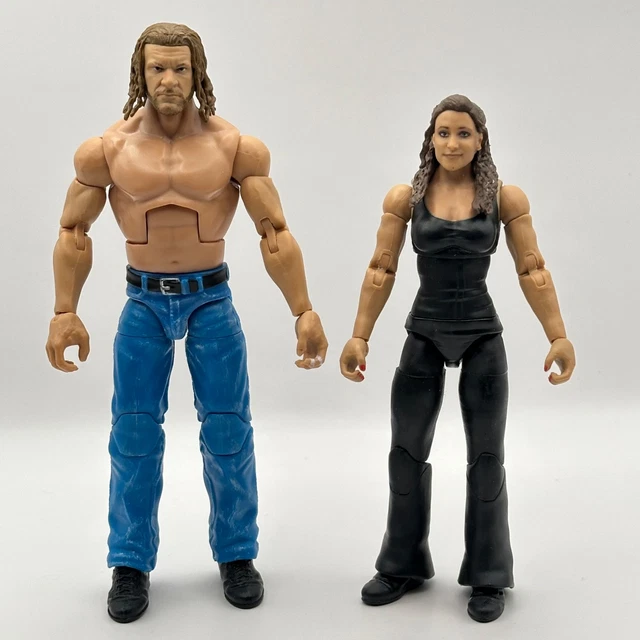 WWE マテル ヴィンス マクマホン トリプルH ステフフィギュア 3体セット WWE マテル ヴィンス マクマホン トリプルH ステフフィギュア 3体