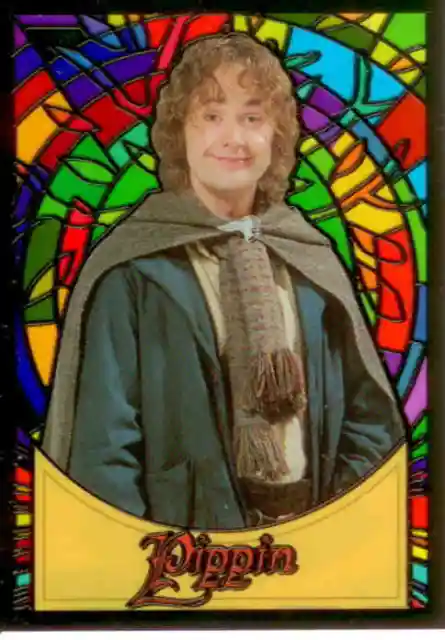 Lord Of The Ring Evolution Trading Card Stained Glass Card S9: Pippin