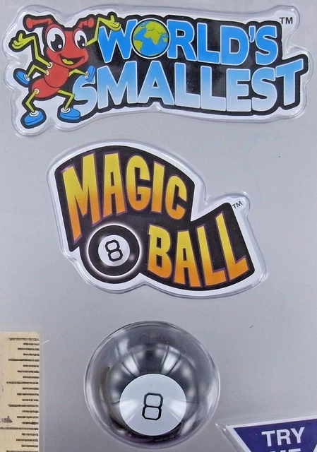 World's Smallest Magic 8 Ball : Mini Classic : Fortune Teller