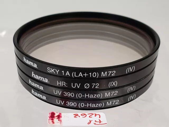 Original Hama UV Sky Skylight Objektiv Lens Filter E72 72 72mm 4268/20