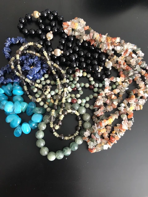 Huge mixed lot of Scrap gemstones Etc. loose gemstones Beads Etc